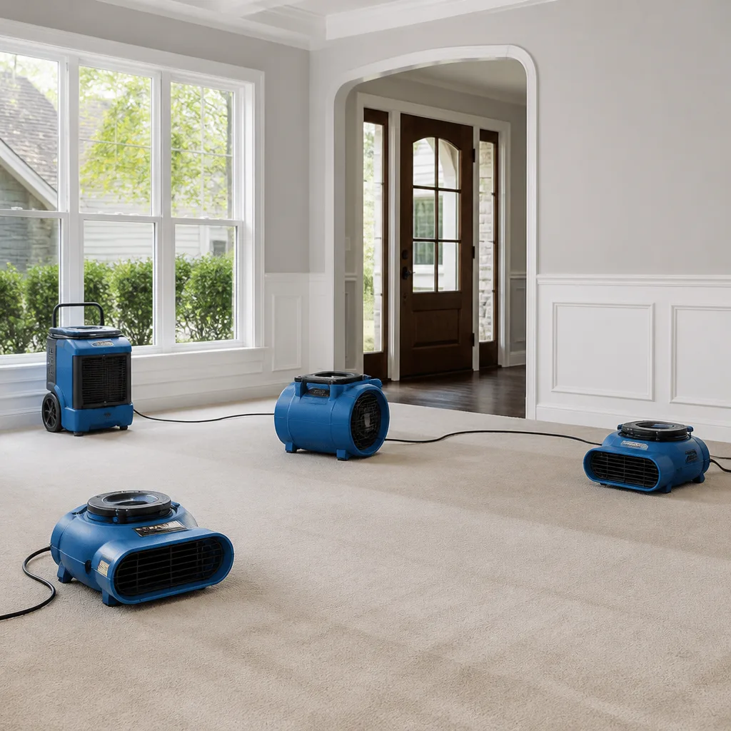 Water damage drying