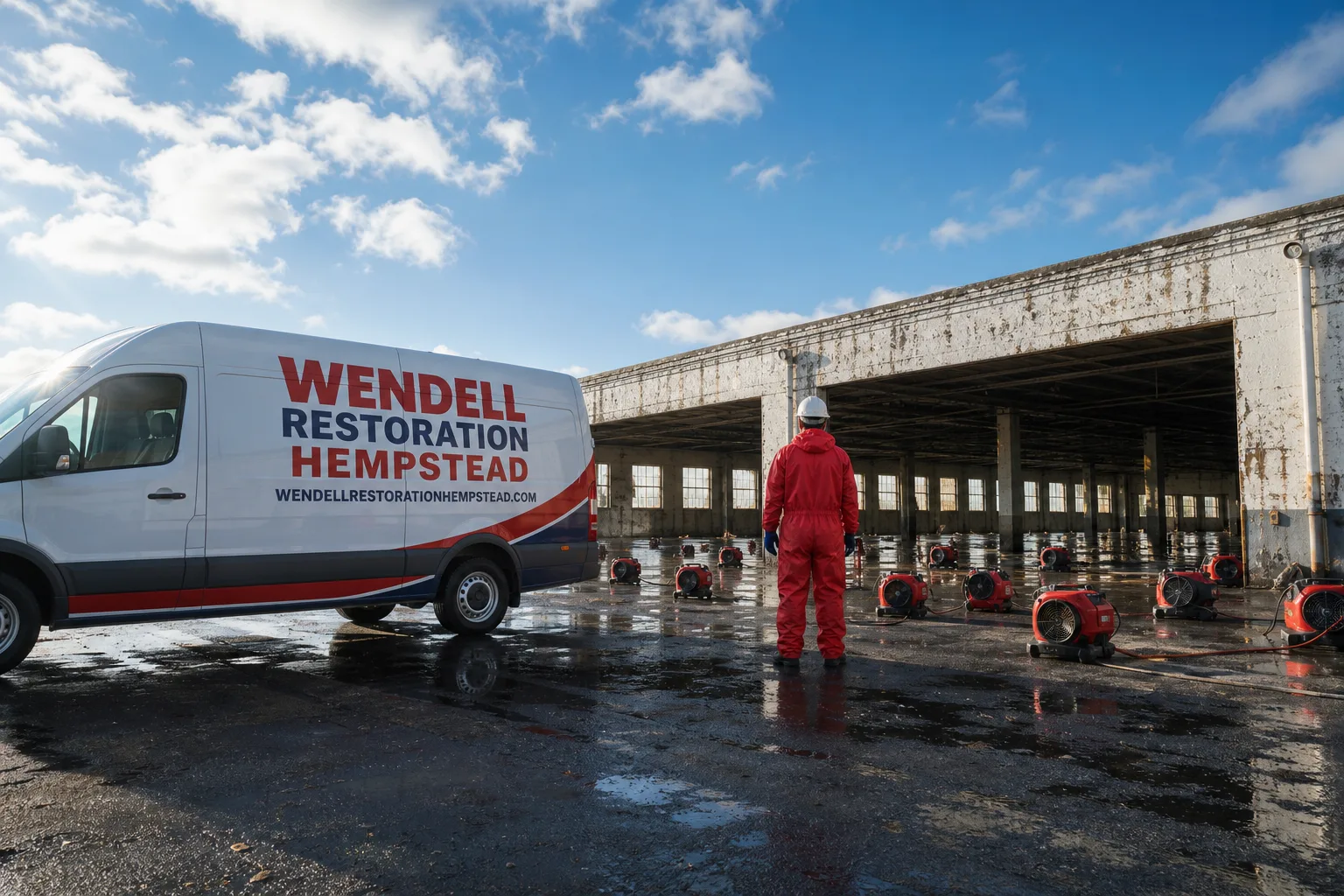 Wendell Restoration Hempstead damage restoration team