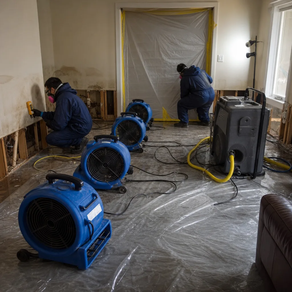 Water Damage Repair in Plainview